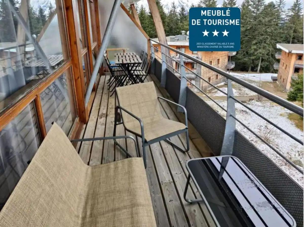 Appartement 3 Etoiles Au Pied Des Pistes Avec Balcon Ete Chamrousse Exteriér fotografie